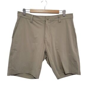 Rhoné Mens Size 34 Shorts Beige‎ Casual Lightweight Outdoor Walking Summer